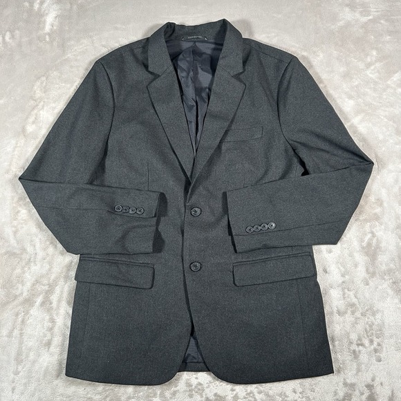 Bluffworks Other - Bluffworks Gramercy Travel Blazer Men's Size 40R Slim Fit Navy Blue Zip Pockets